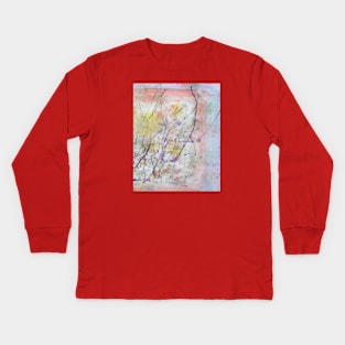 Paint Splashes Kids Long Sleeve T-Shirt